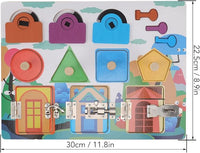 Thumbnail for Toystar EcoToys CleverLock™ | Develop fine motor skills in a playful way - Educational Montessori Board - Ontwikkel spelen...