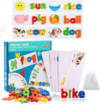 Thumbnail for Toystar SpellFun | Learning to read through play – Montessori spelling puzzle - Spelenderwijs leren lezen – Montessori spe...