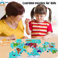 Thumbnail for Toystar GeoQuest | Discover the world through play - Educational world map puzzle for children - Bestseller - Ontdek de we...