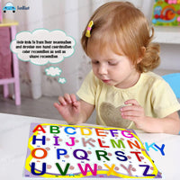Thumbnail for Toystar EduPlay | Learning with fun - Wooden puzzle set for toddlers and preschoolers - Leren met plezier - Houten puzzels...