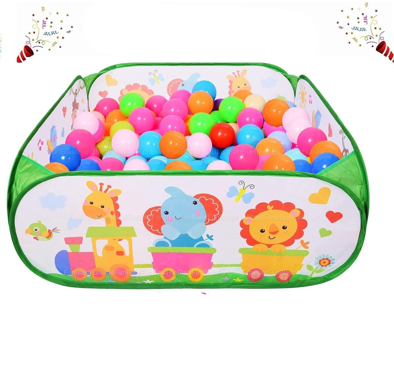 Toystar PlayHaven | Endless fun - Foldable ball pit tent for children - ballenbad (7)