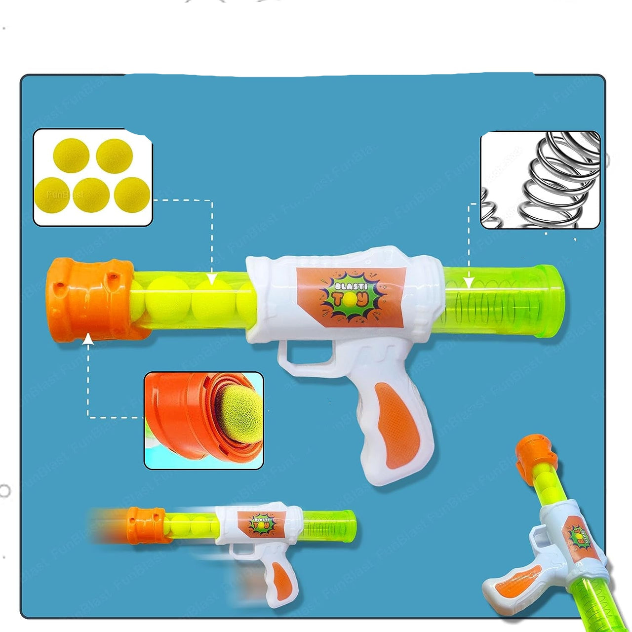 Toystar AirBlaster | Exciting shooting fun - Interactive airgun shooting game with soft EVA balls for children - Bestselle...