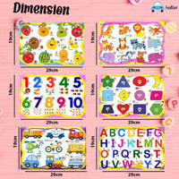 Thumbnail for Toystar EduPlay | Learning with fun - Wooden puzzle set for toddlers and preschoolers - Leren met plezier - Houten puzzels...