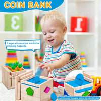 Thumbnail for Toystar EcoToys EduPlay Box | Encourage learning and discovery - Montessori Wooden Playset - Stimuleer leren en ontdekken ...