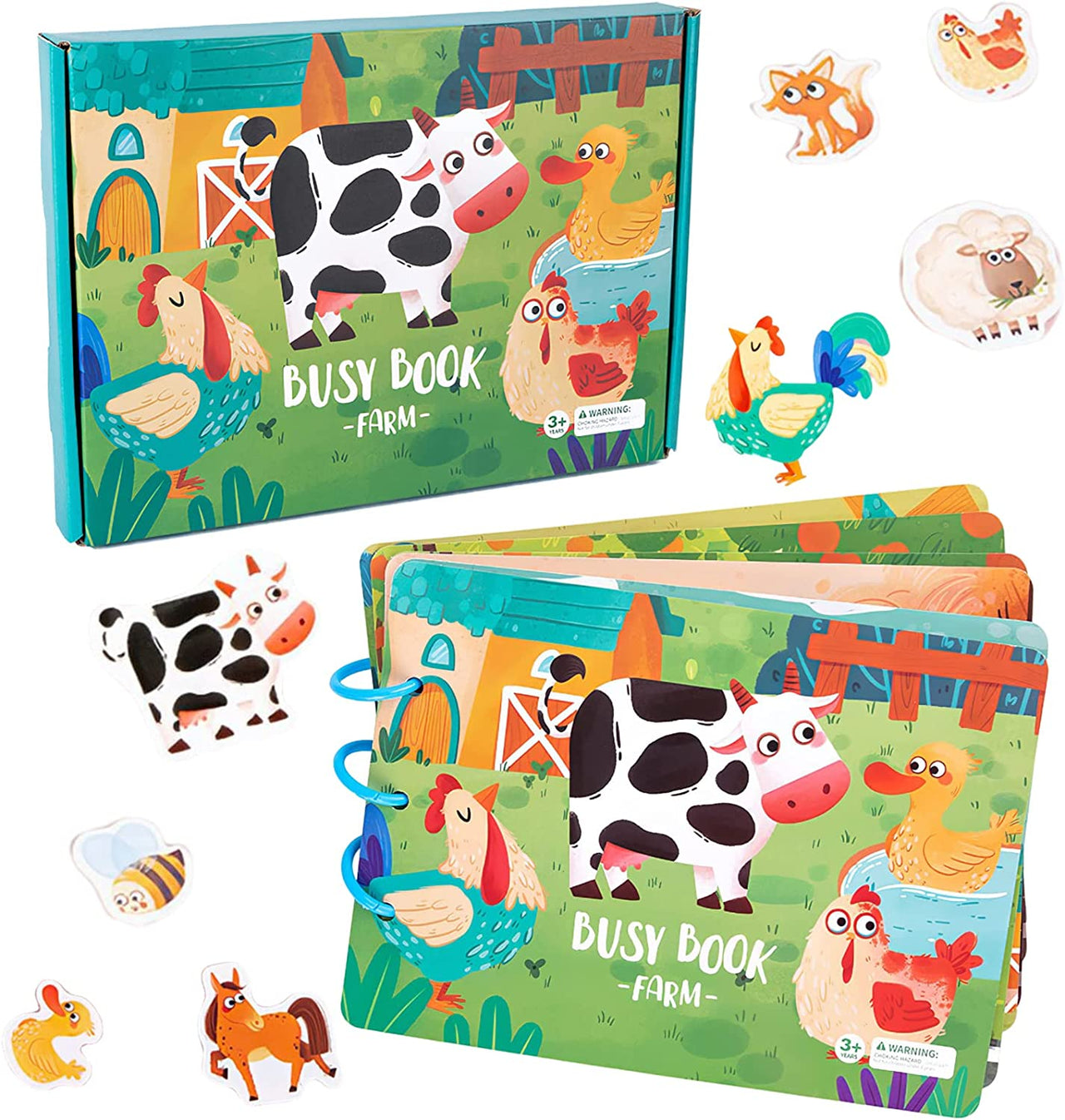 Toystar SmartyPlay | Learning through play - Montessori activity book for toddlers - Spelenderwijs leren - Montessori acti...