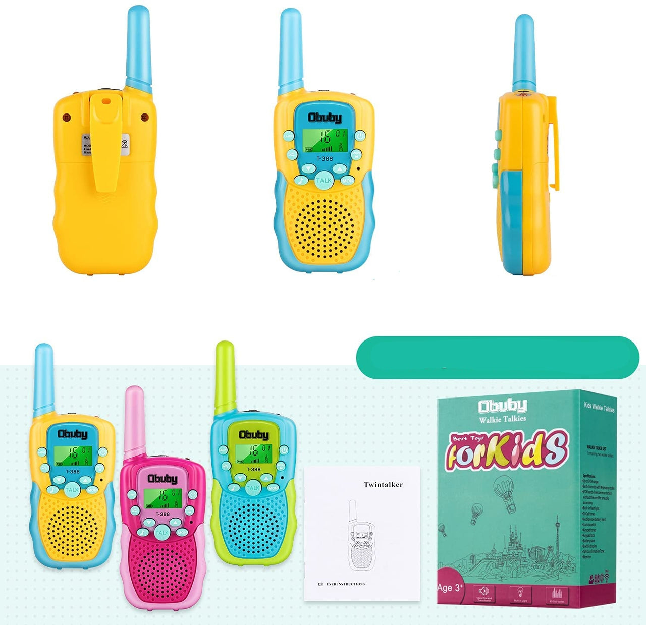 Toystar TalkForce | Adventure communication - Walkie talkies for children - Avontuurlijke communicatie - Walkie talkies vo...