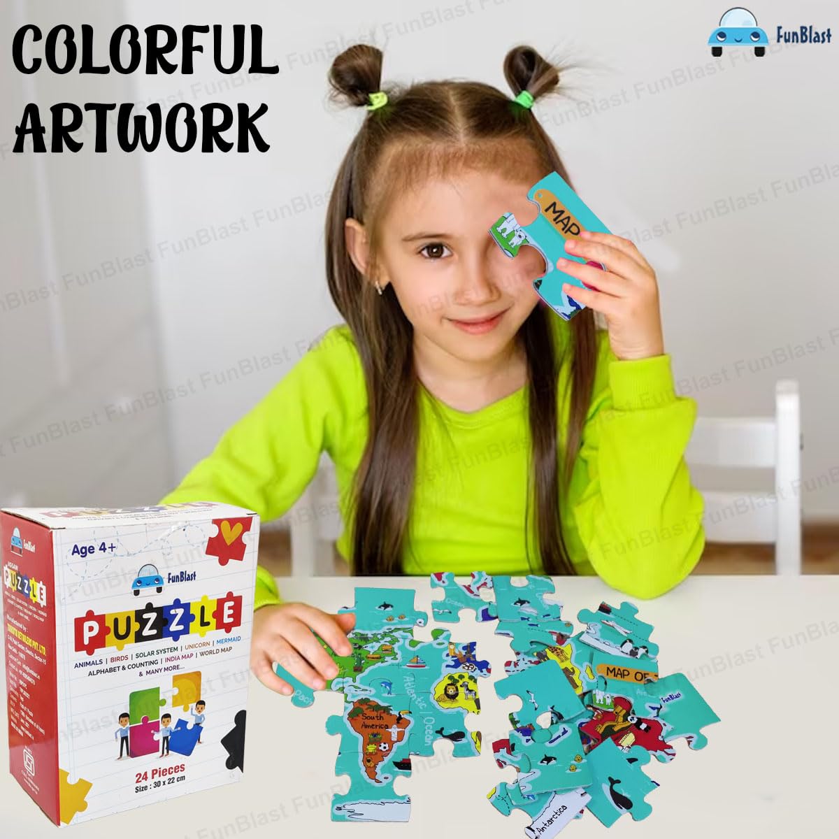 Toystar GeoQuest | Discover the world through play - Educational world map puzzle for children - Bestseller - Ontdek de we...