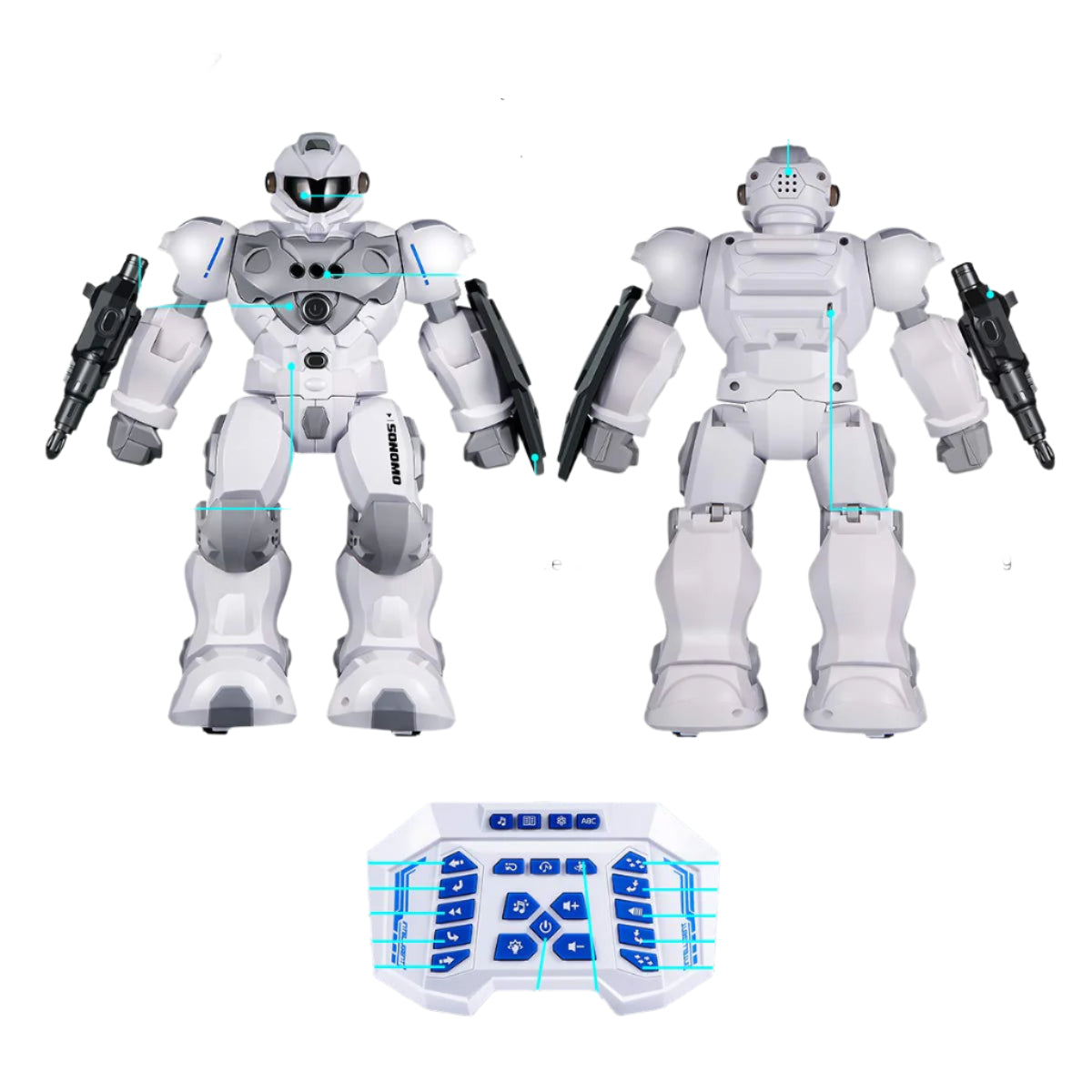 Toystar TechRobo | Interactive gaming fun - Programmable robot with gesture control - Interactieve speelpret - Programmeer...