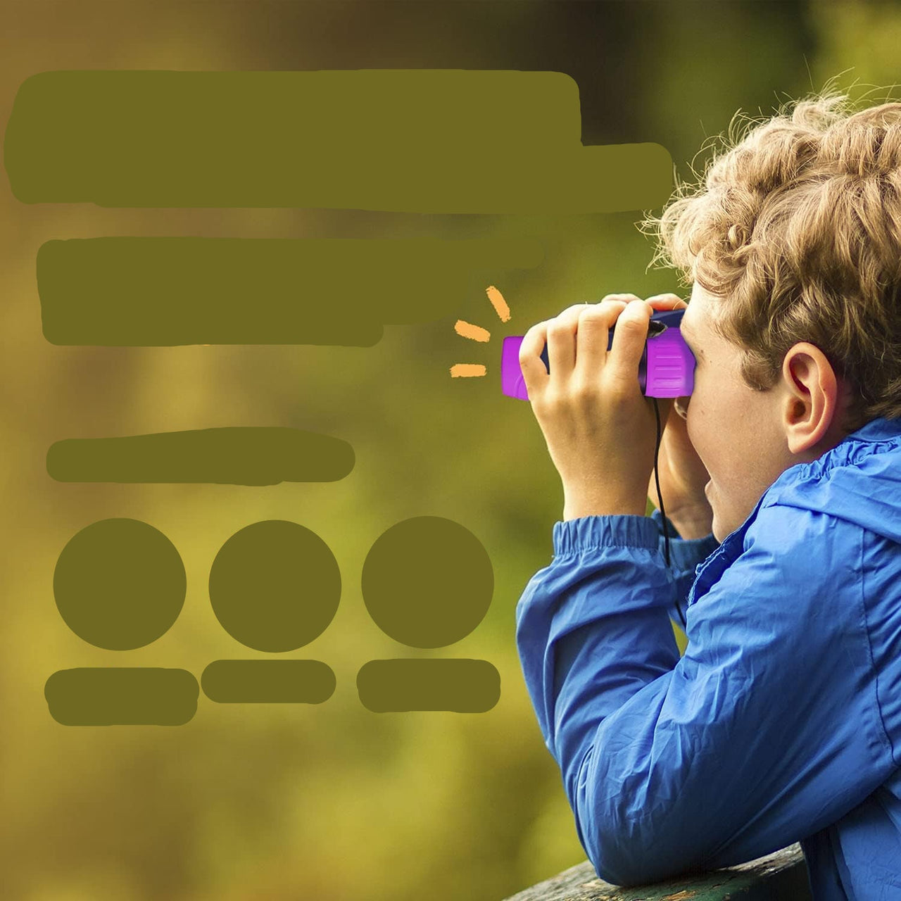 Toystar NatureScope | Discover the world - Compact children's binoculars for adventure and discovery - Ontdek de wereld - ...