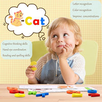 Thumbnail for Toystar SpellFun | Learning to read through play – Montessori spelling puzzle - Spelenderwijs leren lezen – Montessori spe...