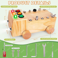Thumbnail for Toystar Ecotoys FixiTruck | Develop Skills - Educational Game Board for Children - Ontwikkel Vaardigheden - Educatief Spee...