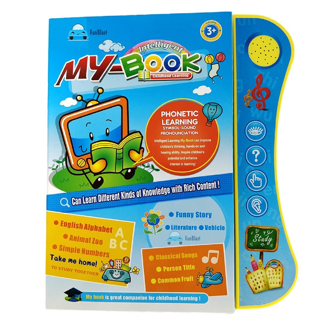 Toystar SmartRead | Playful learning with sound - Interactive educational book with audio and pointing pen - Spelenderwijs...