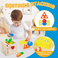 Thumbnail for Toystar EcoToys EduPlay Box | Encourage learning and discovery - Montessori Wooden Playset - Stimuleer leren en ontdekken ...