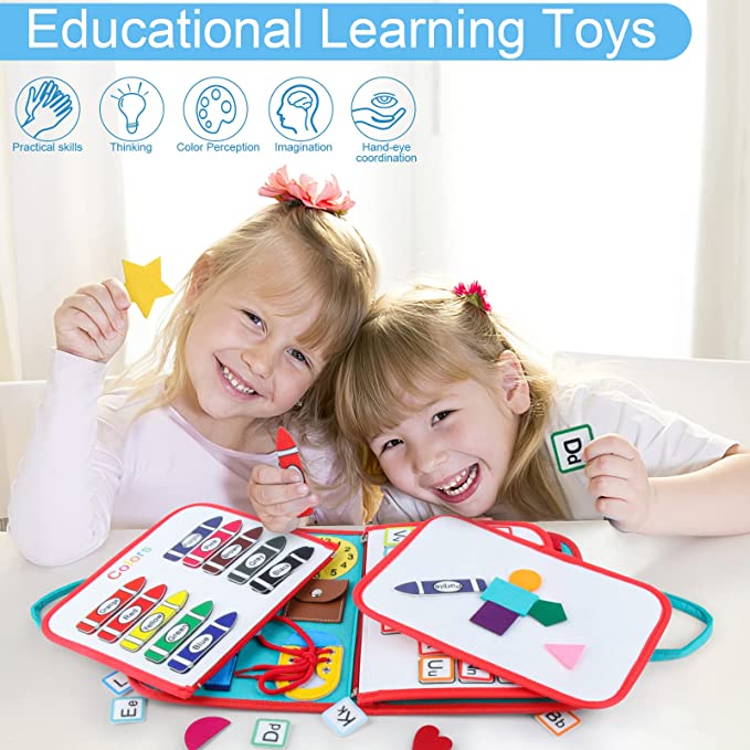 Toystar Toddler Activity Board | Fun and Learning - Montessori Toys - Speelplezier en Leren - Montessori Speelgoed (8)
