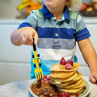 Thumbnail for Toystar Build & Bite | Eating fun for little builders - Playful children's cutlery set - Bestseller - Eetplezier voor klei...