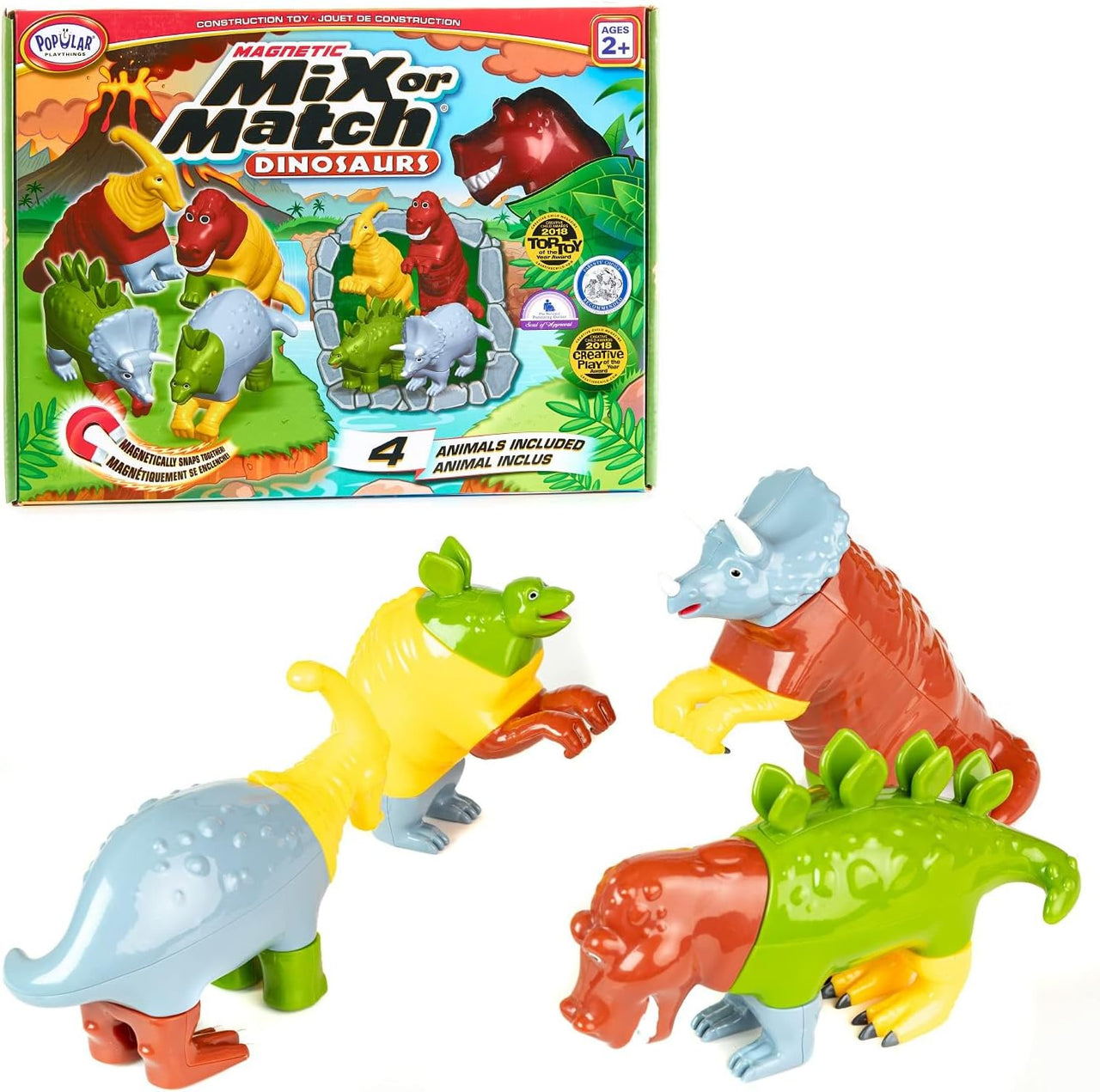 Toystar Magnetix Animal Mix™️ | Mix & Match - Educational Magnetic Animal Toys - Magnetix Animal Mix™️ | Mix & Match - Edu...