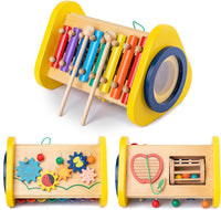 Thumbnail for Toystar EcoToys Melody Triangle | Musical discovery for children - Xylophon and Drum in one - Muzikale ontdekking voor kin...