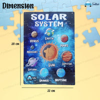 Thumbnail for Toystar GalaxyQuest | Discover the universe - Wooden solar system puzzle for children - Ontdek het universum - Houten zonn...