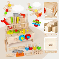 Thumbnail for Toystar Ecotoys FixiBoard | Stimulates Creativity and Skills - Educational Wooden Game Board - Stimuleert Creativiteit en ...