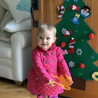 Thumbnail for Felt board tree | Felt board Christmas tree for children