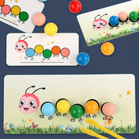 Thumbnail for Toystar Ecotoys Rainbow Worm Stack | Playful Stacking - Educational Montessori Stacking Toys - Spelenderwijs Stapelen - Ed...