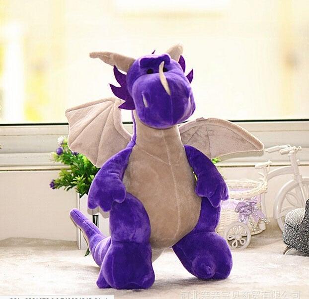 Toystar Cuddly dragon | Soft and cool - Plush dragon with wings for cuddling fun - Bestseller - Zacht en stoer - Pluche dr...