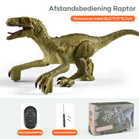 Thumbnail for Toystar Remote Controlled Dinosaur | Remote Controlled Dinosaur Raptor for Kids - Remote Controlled Dinosaur | Afstandsbed...