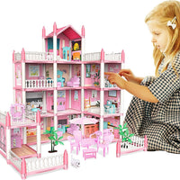 Thumbnail for Wonderland Dollhouse | Magical mini world - DIY princess castle with LED lighting