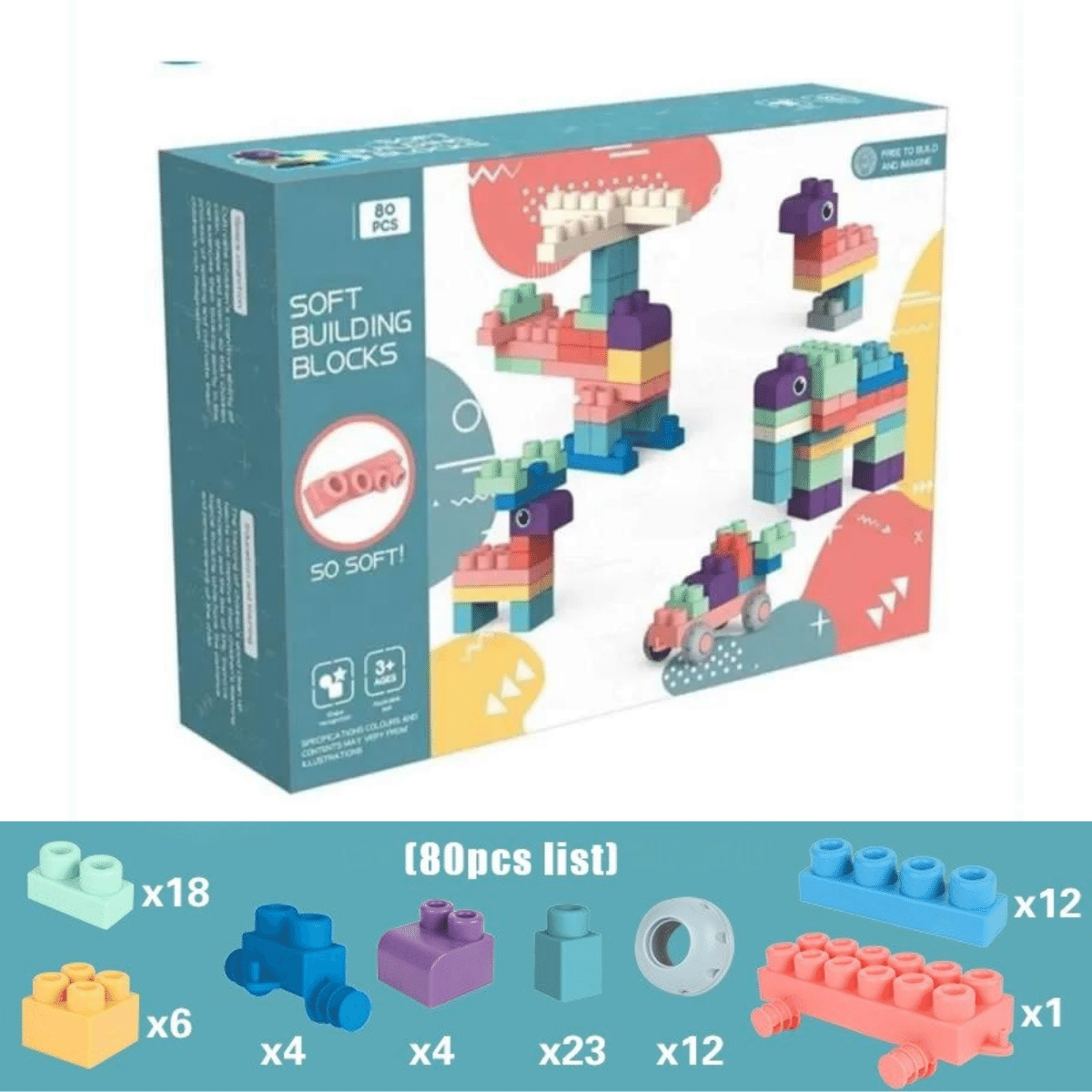 Toystar CreativeBuild | Build Your Dream Animals - 3D Puzzle Toys for Kids! - Bouw je Droomdieren - 3D Puzzel Speelgoed vo...