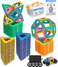 Thumbnail for Magnetix Architects Tiles | Encourage budding master builders - Magnetic building toys