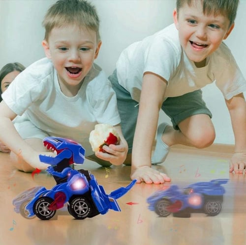Transforming Dinosaur Toy Car | Best Automatic Transformer Toy Car - Encourages Creative Play