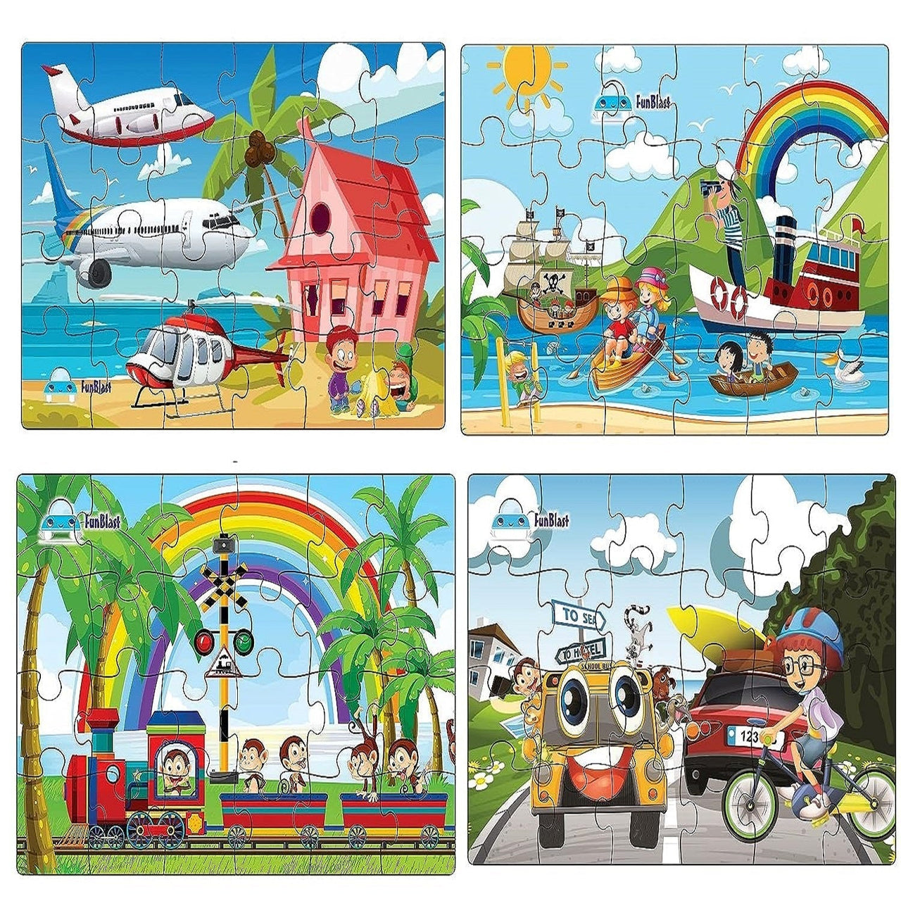 Toystar EduPuzzle | Discover through play - Wooden 3D animal puzzle for children - Spelenderwijs ontdekken - Houten 3D die...