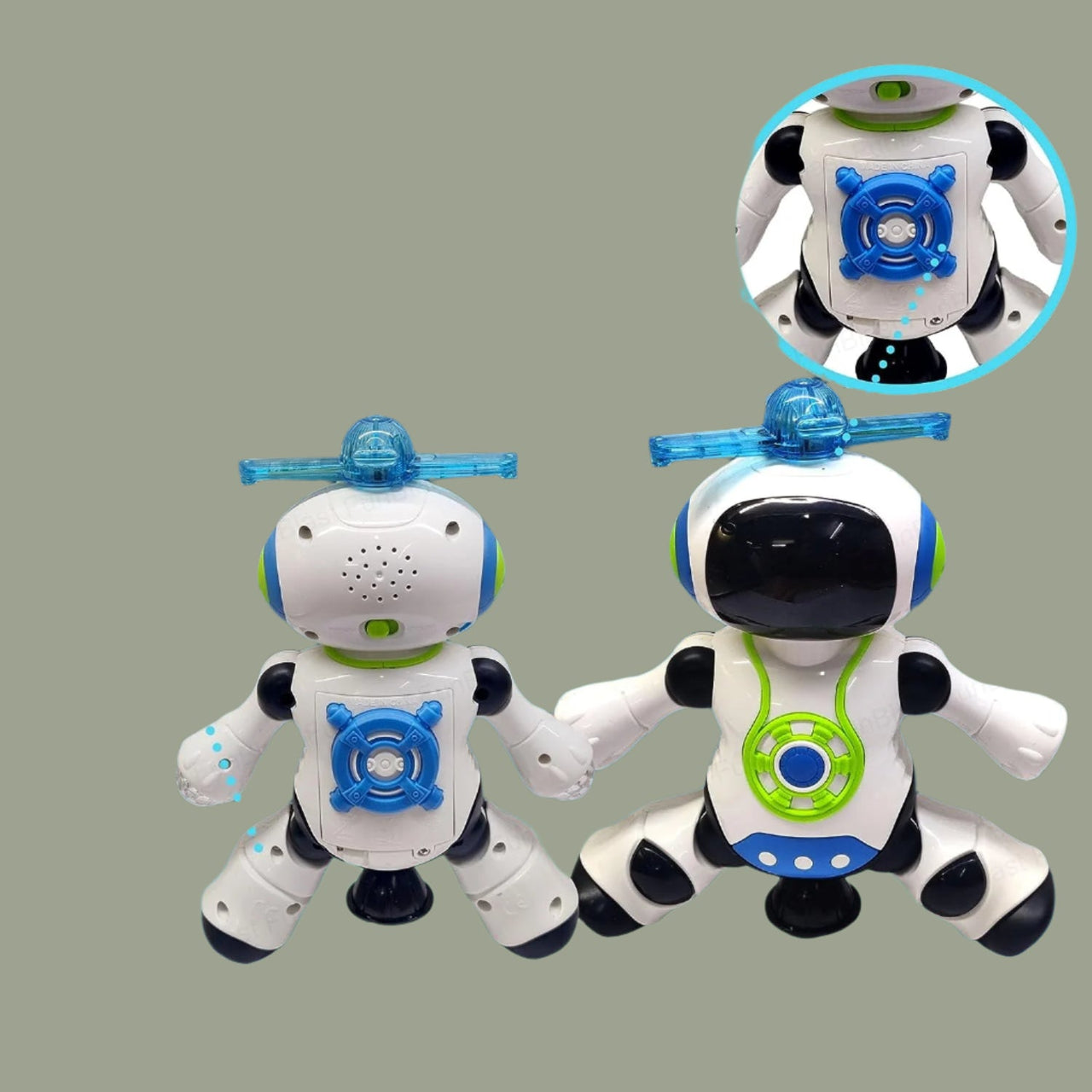 Toystar RoboGroove | Dancing spectacle - Electronic music robot with LED lights and 360° rotation - Dansend spektakel - El...