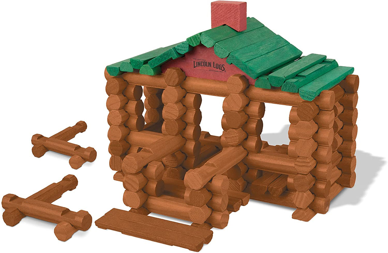Toystar Lincoln Logs | Build & Create - Classic wooden construction set - Bestseller - Bouw & creëer - Klassieke houten co...