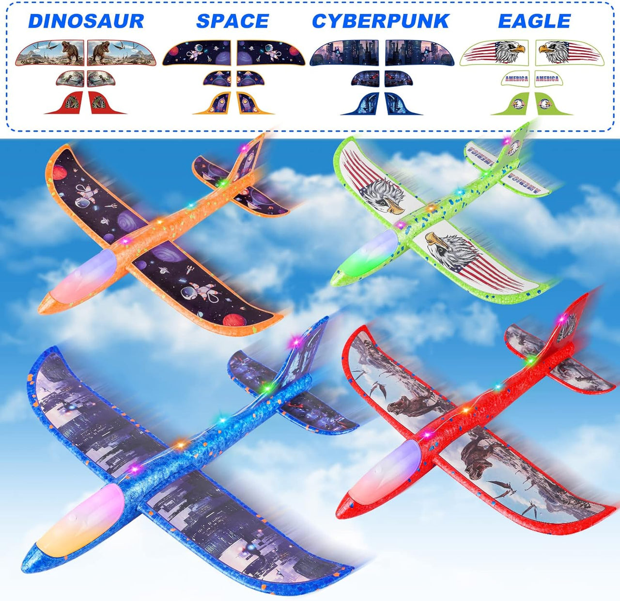 Toystar SkyGlide Launcher | Take fun to new heights - Foam Airplane Launcher Playset - Breng plezier naar nieuwe hoogtes -...