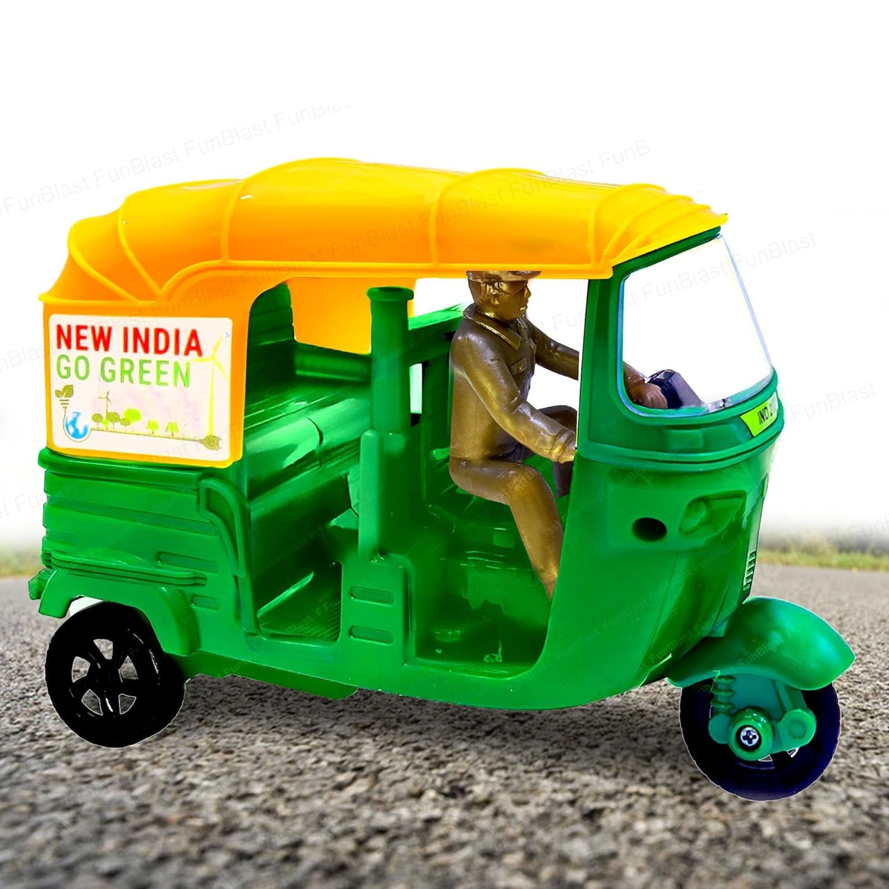 Toystar TukTuk Express | Authentic Driving Fun - Auto Rickshaw Toy for Kids - Authentiek rijplezier - Auto Rickshaw speelg...
