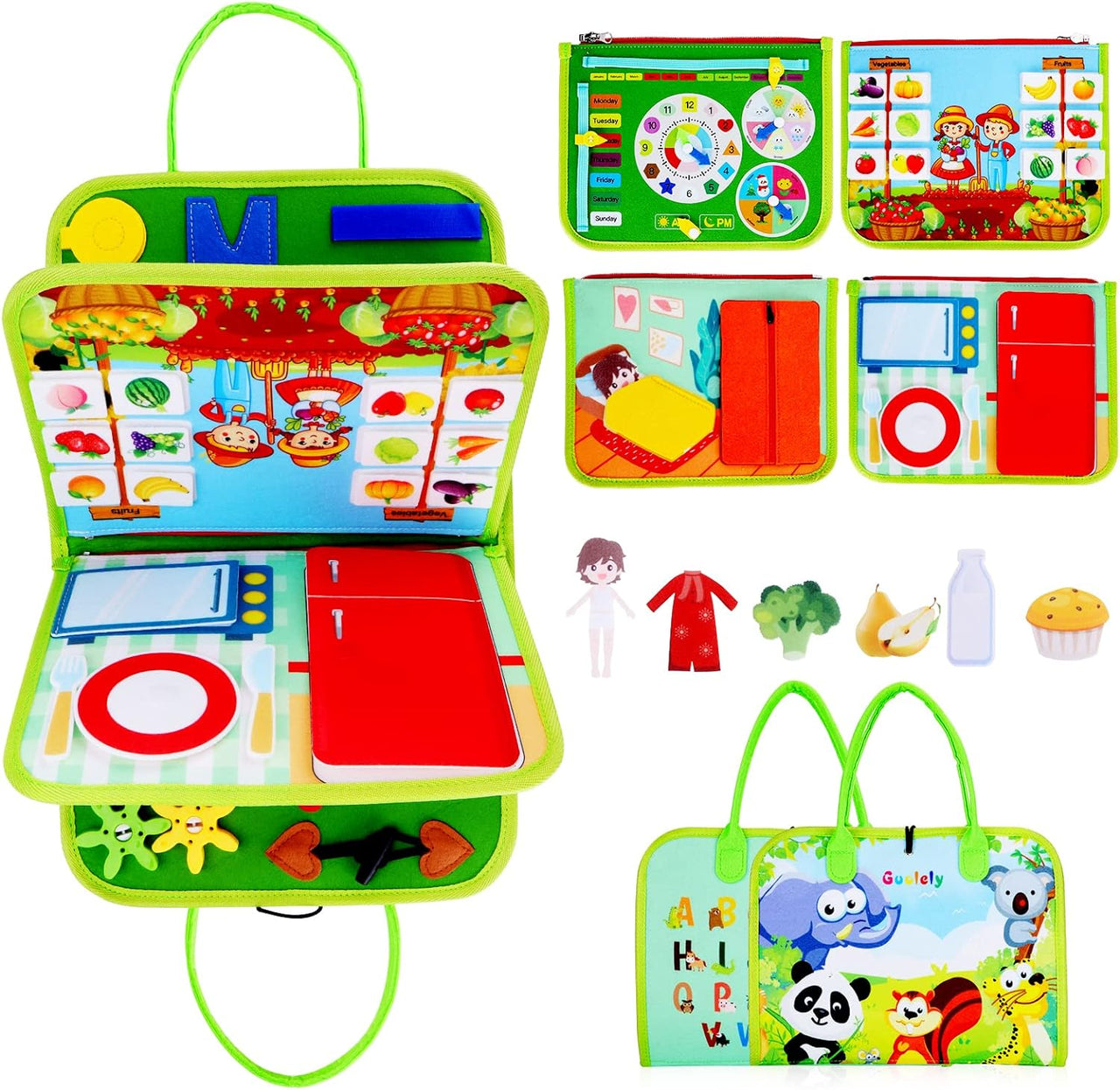 Toystar EduPlay Busy Board | Encourages Learning - Montessori Activity Board for Toddlers - *Stimuleert Leren - Montessori...