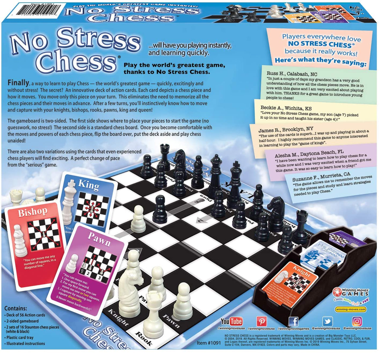 Toystar NoStress | Learn & Play - Simple chess game for beginners - Leer & speel - Eenvoudig schaakspel voor beginners (2)