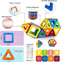 Thumbnail for Magnetix Architects Tiles | Encourage budding master builders - Magnetic building toys