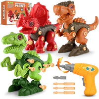 Thumbnail for Toystar DinoBuild | Build your own adventure - Educational dinosaur construction set with screws & drill - Bouw je eigen a...