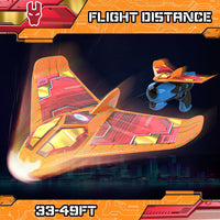 Thumbnail for Toystar SkyGlide Launcher | Take fun to new heights - Foam Airplane Launcher Playset - Breng plezier naar nieuwe hoogtes -...