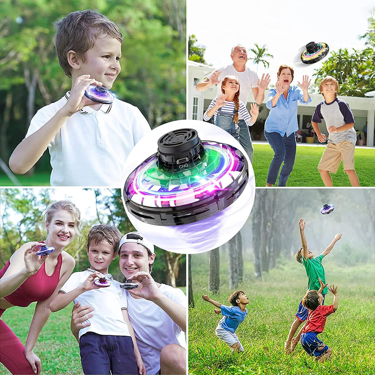Toystar Mini Flying Ball | Magical - LED Hover Boomerang - Magisch - LED Hover Boemerang (4)