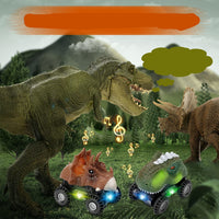 Thumbnail for DinoRacers | Brullende actie - Elektrische dinosaurus auto met licht & geluid