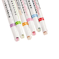 Thumbnail for Multi-Color Highlighter Pen | Colorful Roller Tip Highlighter Set for Creative Minds - 6 Pieces Full of Fun