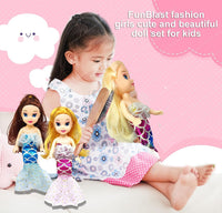 Thumbnail for Toystar AquaPrincess | Enchanting play fun - Set of cute mermaid dolls for creative adventures - Betoverend speelplezier -...