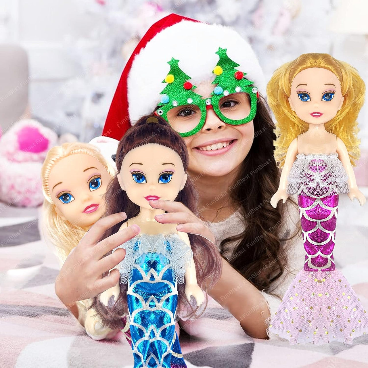 Toystar AquaPrincess | Enchanting play fun - Set of cute mermaid dolls for creative adventures - Betoverend speelplezier -...