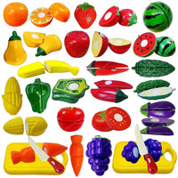Thumbnail for Toystar MiniChef | Playful learning to cut - Fruit and vegetable cutting set for children - Speels leren snijden - Groente...