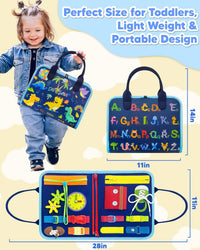 Thumbnail for Toystar Felt Learning Board | Montessori Game Board - Creative Learning - *Montessori Speelbord - Creatief Leren (2)