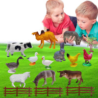 Thumbnail for Toystar Farm Animals | Get to know farm animals - Educational animal figures play set for children - Leer boerderijdieren ...