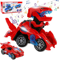 Thumbnail for Toystar Transform Dino Car | Give your child endless adventures - The ultimate transforming dinosaur car - Geef je kind ei...